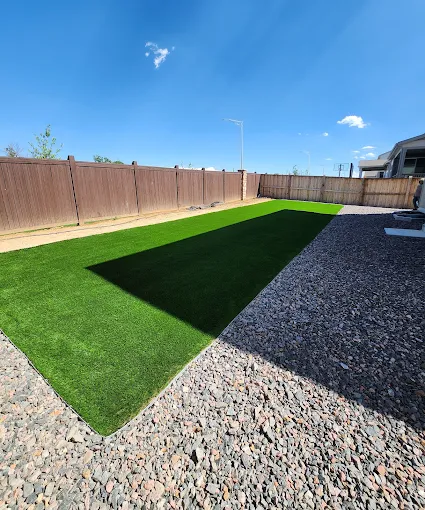 Landscape installation project completed August 2023 in Denver CO